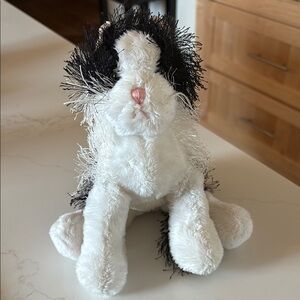 Webkins Plush Black and White Cat Toy